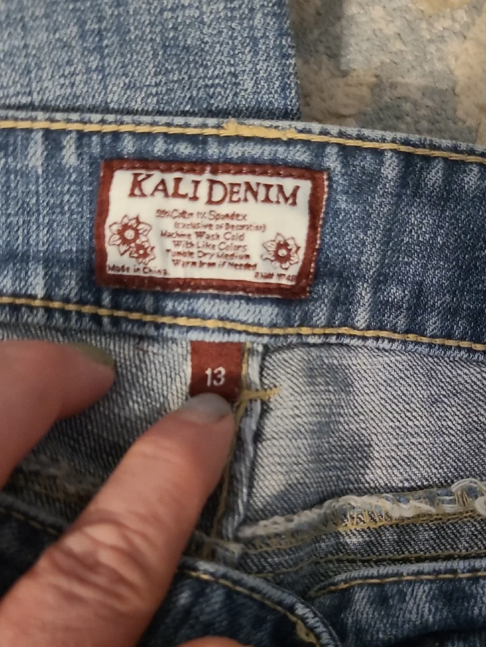Kali Denim Straightleg Jeans Size 13